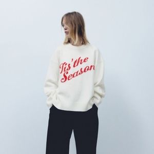 H&M Oversized Jacquard knit sweater